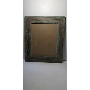 Rustic 19x16 photo frame wood has some scratches 5.1343